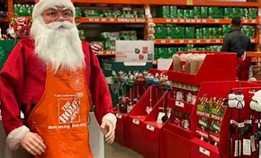 Image result for Home Depot Homer Santa