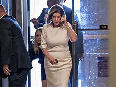 Image result for Nancy Pelosi Blue Dress Younger