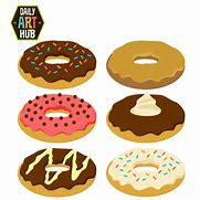 Image result for Clip Art Eat Doughnuts