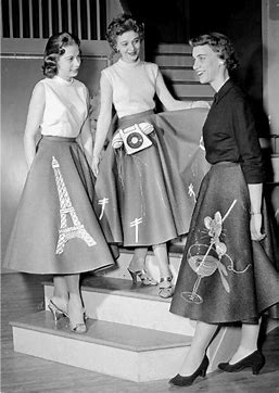 Image result for 50s Fashion for Teen Girls