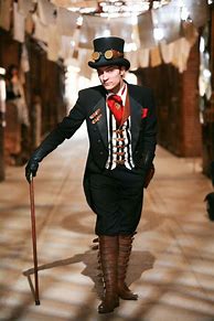 Image result for Steampunk Mens Clothing