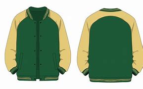 Image result for Red and Green Varsity Jacket