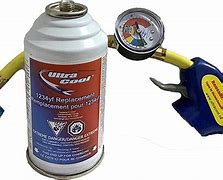 Image result for AC Pro Extreme Conditions R-134A Refrigerant Kit With Advanced Digital Gauge, 22 Ounces, ACP210AD-6