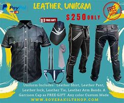 Image result for SS Gestapo Uniform Leather