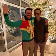 Image result for Ryan Reynolds Ugly Christmas Sweater