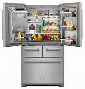 Image result for KitchenAid French Door Refrigerators with Bottom Freezer