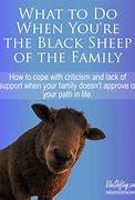 Image result for Realising Your The Black Sheep Quptes