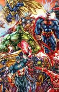 Image result for DC and Marvel Hero Background