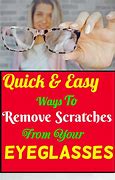 Image result for Best Way to Remove Scratches From Eyeglasses