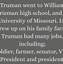 Image result for Secret Life of Harry Truman