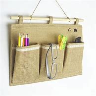 Image result for Fabric Hanging Wall Organizer