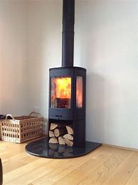 Image result for Free Standing Wood Burner for Basements
