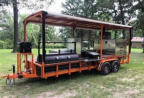Image result for BBQ Smokers On Trailers