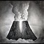 Image result for Sketch of a Typical Volcano