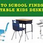 Image result for Adjustable School Desks