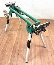 Image result for Masterforce Universal Folding Miter Saw Stand with Wheels
