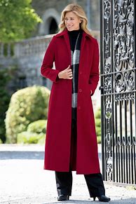 Image result for Maxi Hooded Belted Wool Coat
