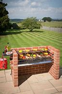 Image result for Outdoor Brick BBQ Designs
