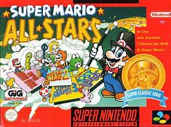Image result for Super Mario All-Stars SNES Box Art