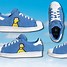 Image result for Simpsons Adidas Purple Shoes