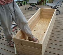 Image result for Building Deck Planter Boxes