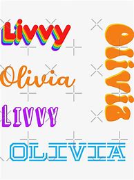 Image result for Livvy Name Coloring Page