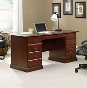 Image result for Cherry Wood Desk