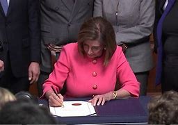 Image result for Pelosi Broken Pens
