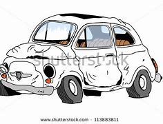 Image result for Car Dent Cartoon