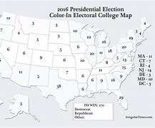 Image result for Blank Electoral Map
