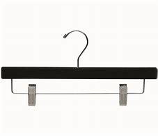Image result for Flocked Trousers Hangers