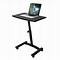 Image result for Table On Wheels with Computer Ontop Front-Facing