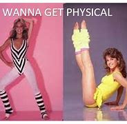 Image result for Olivia Newton John Physical Outfit