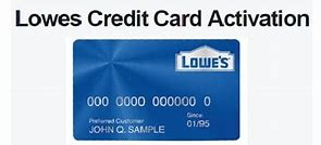 Image result for Register My Lowe's Card