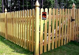 Image result for Wood Yard Fence for Dogs