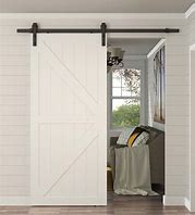 Image result for Sliding Barn Door with Hardware Kit Included