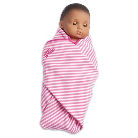 Cozy Striped Blanket for Bitty Baby Dolls   American Girl   Bitty baby  