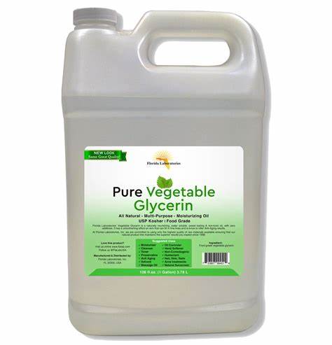 Vegetable Glycerin Pure Natural, Gallon (128 oz), 100% Food Grade ...