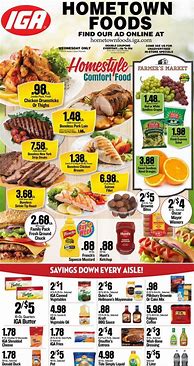 Image result for IGA Grocery Store Flyer