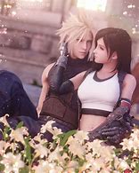 Image result for FF7 Cloud and Tifa Fan Art