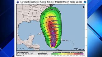 Image result for Hurricane Cone Map