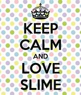 Image result for Keep Kalm and Love Slime