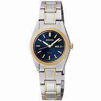 Image result for Seiko Women's SUT116 Stainless Steel Two-Tone Watch
