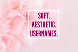 Image result for Softie Aesthetic Usernames