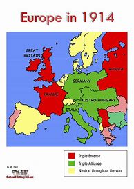 Image result for Alliances in WWI