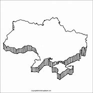 Image result for Blank Map of Ukraine