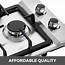 Image result for Black Stainless Steel Gas Stove