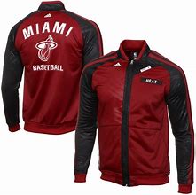 Image result for Adidas Miami Heat Warm Up Jacket