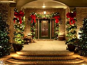 Image result for Exterior Christmas Decorations