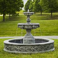 Image result for outdoor water fountain